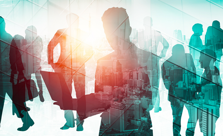 Illustration representing an FAS virtual trade event
