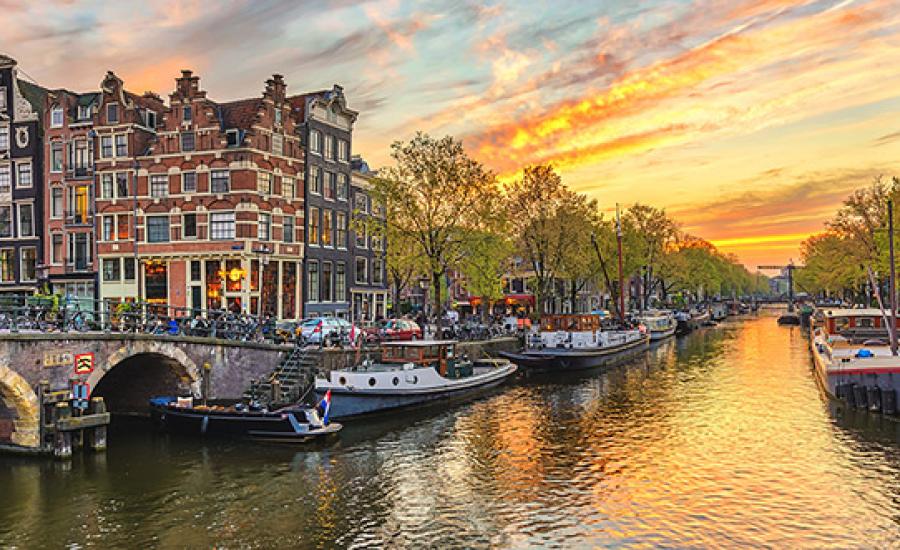 Photo of Amsterdam in the Netherlands