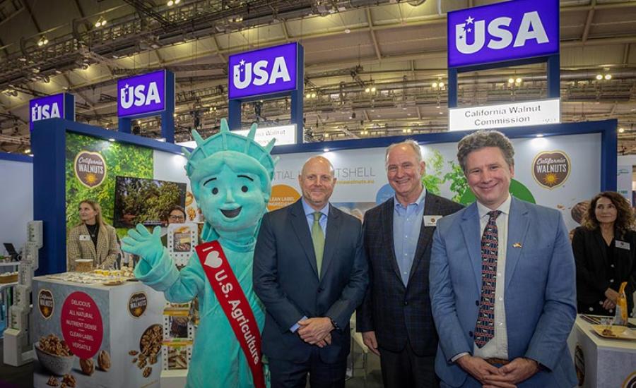 USA pavilion at Fi Europe in Frankfurt.