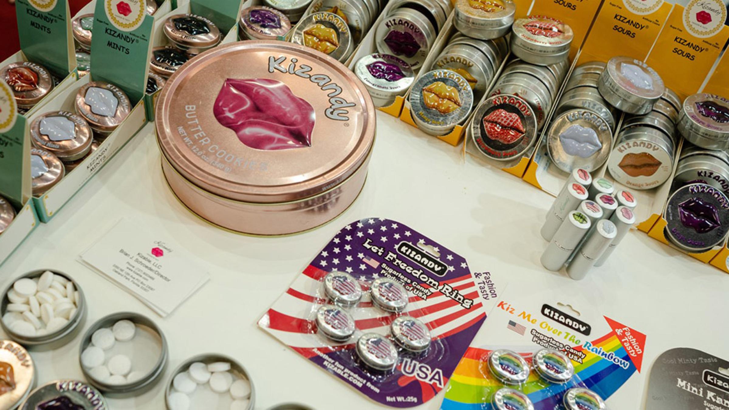 At the USDA-endorsed trade show ANUFOOD Brazil, FAS played matchmaker for companies selling U.S. candies and wine, like American candy company Kizandy.
