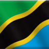 Flag on Tanzania