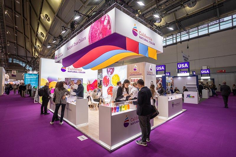 California Natural Color booth at Fi Europe’s USA pavilion.